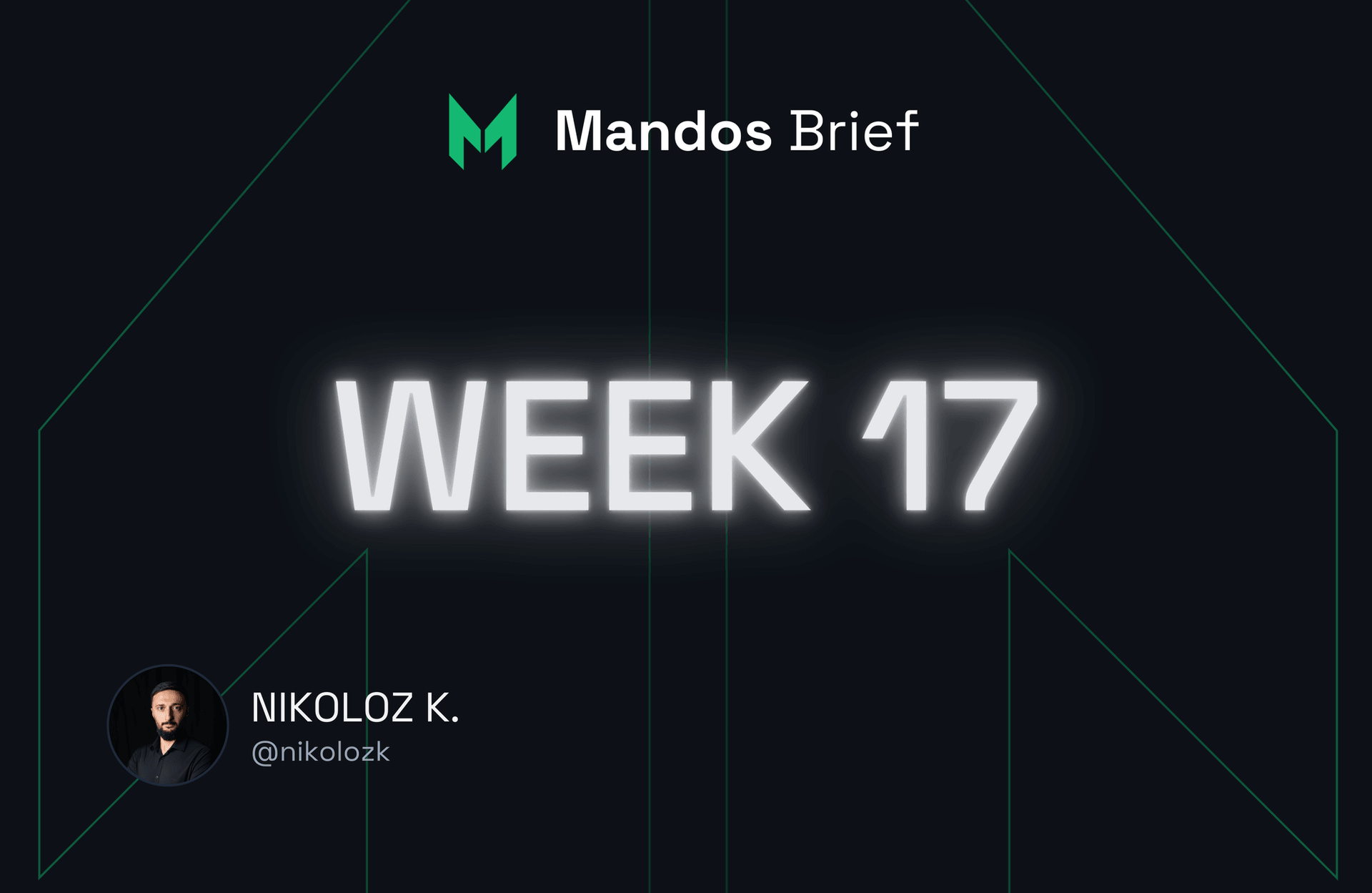 mandos brief cybersecurity leadership newsletter by nikoloz kokhreidze