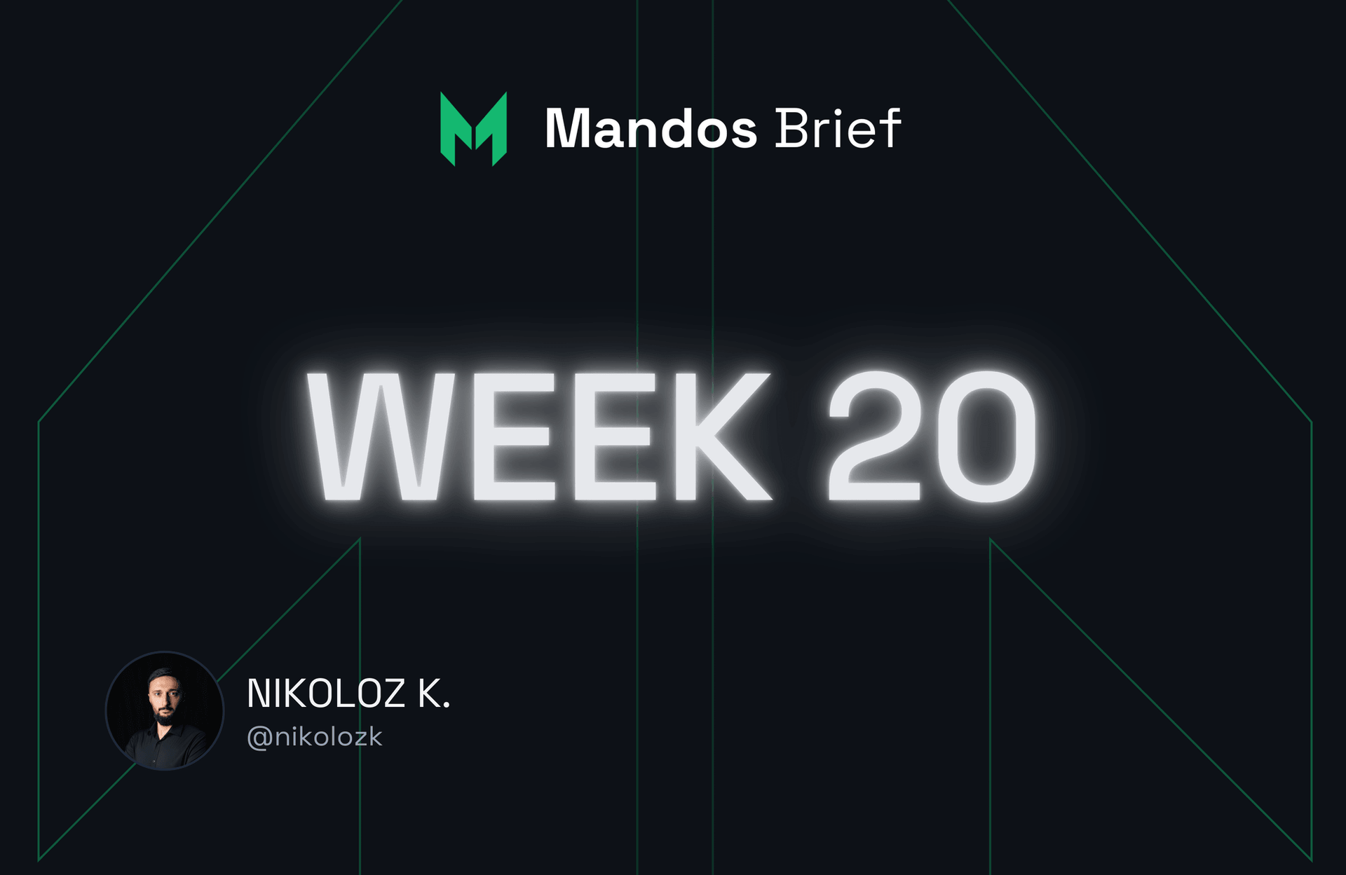 mandos newsletter by Nikoloz kokhreiodze