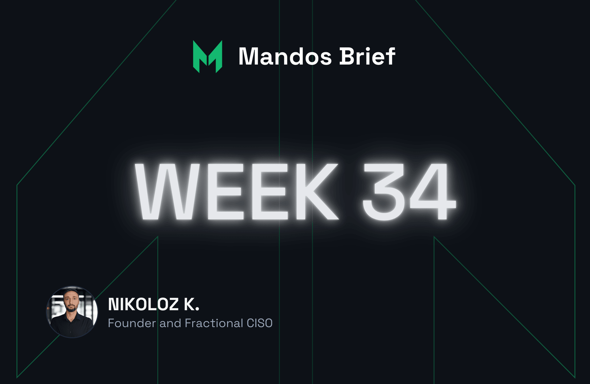 mandos brief cybersecurity newsletter for leaders and professionals