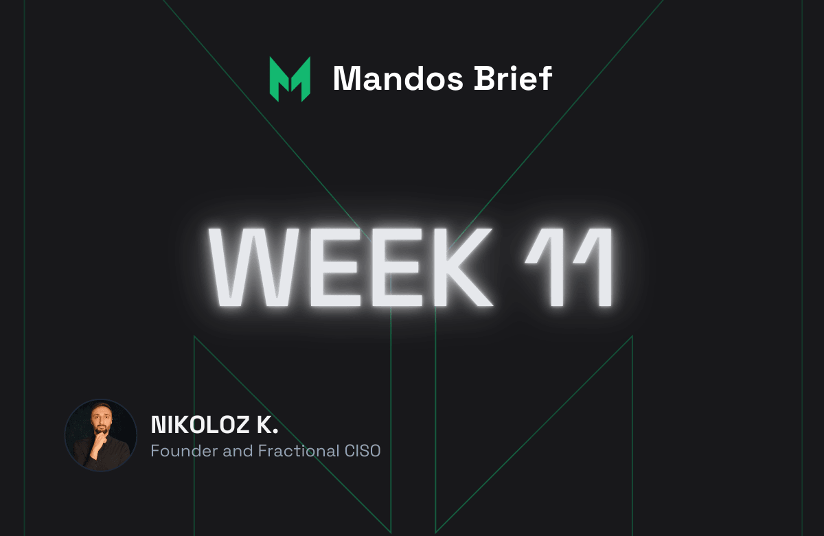 Mandos Brief Cybersecurity Newsletter