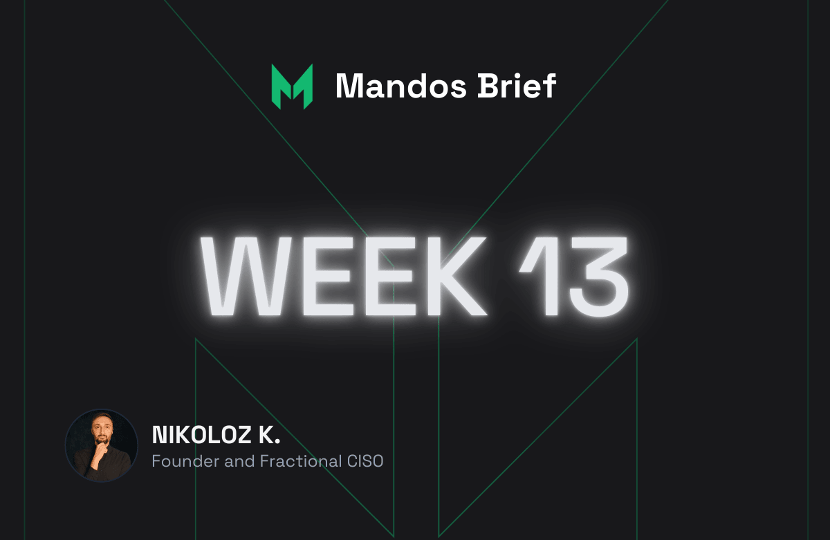 Brief #148: Telnyx PyPI Supply Chain Attack, F5 BIG-IP RCE Exploited, Databricks Launches Lakewatch SIEM