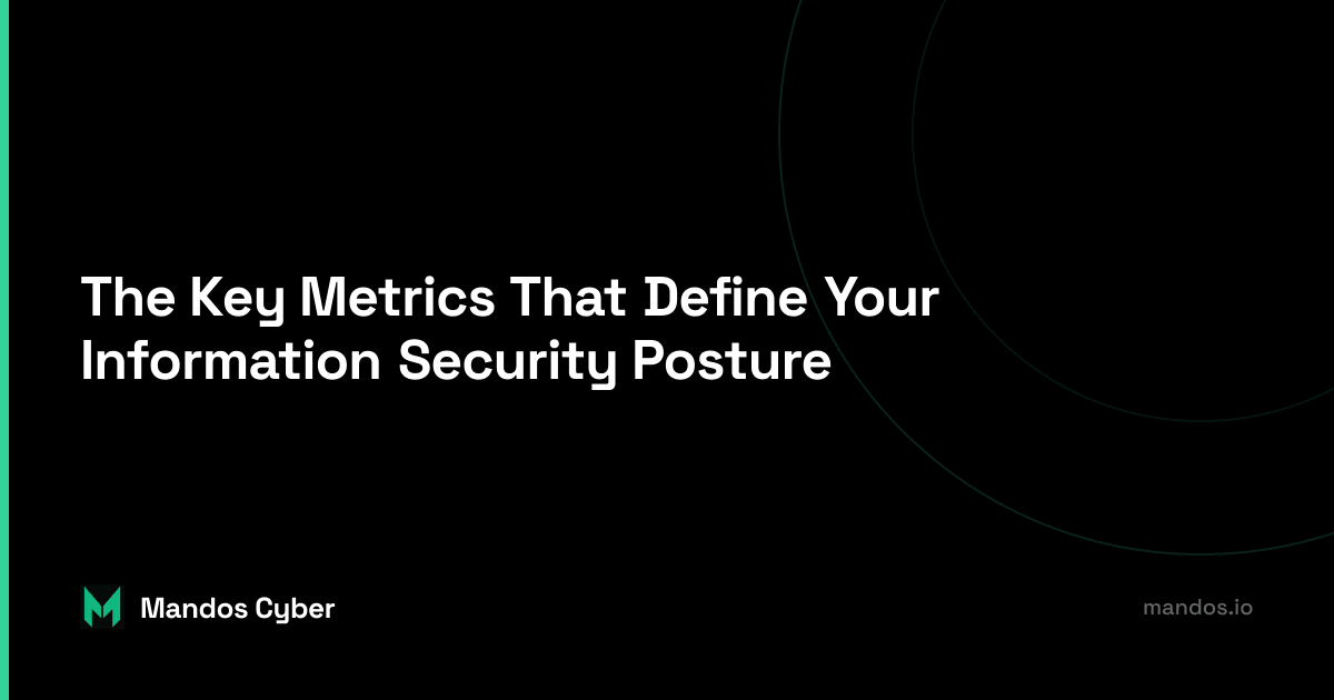 Information Security Metrics, Risk Assessment, Mitigation Strategies