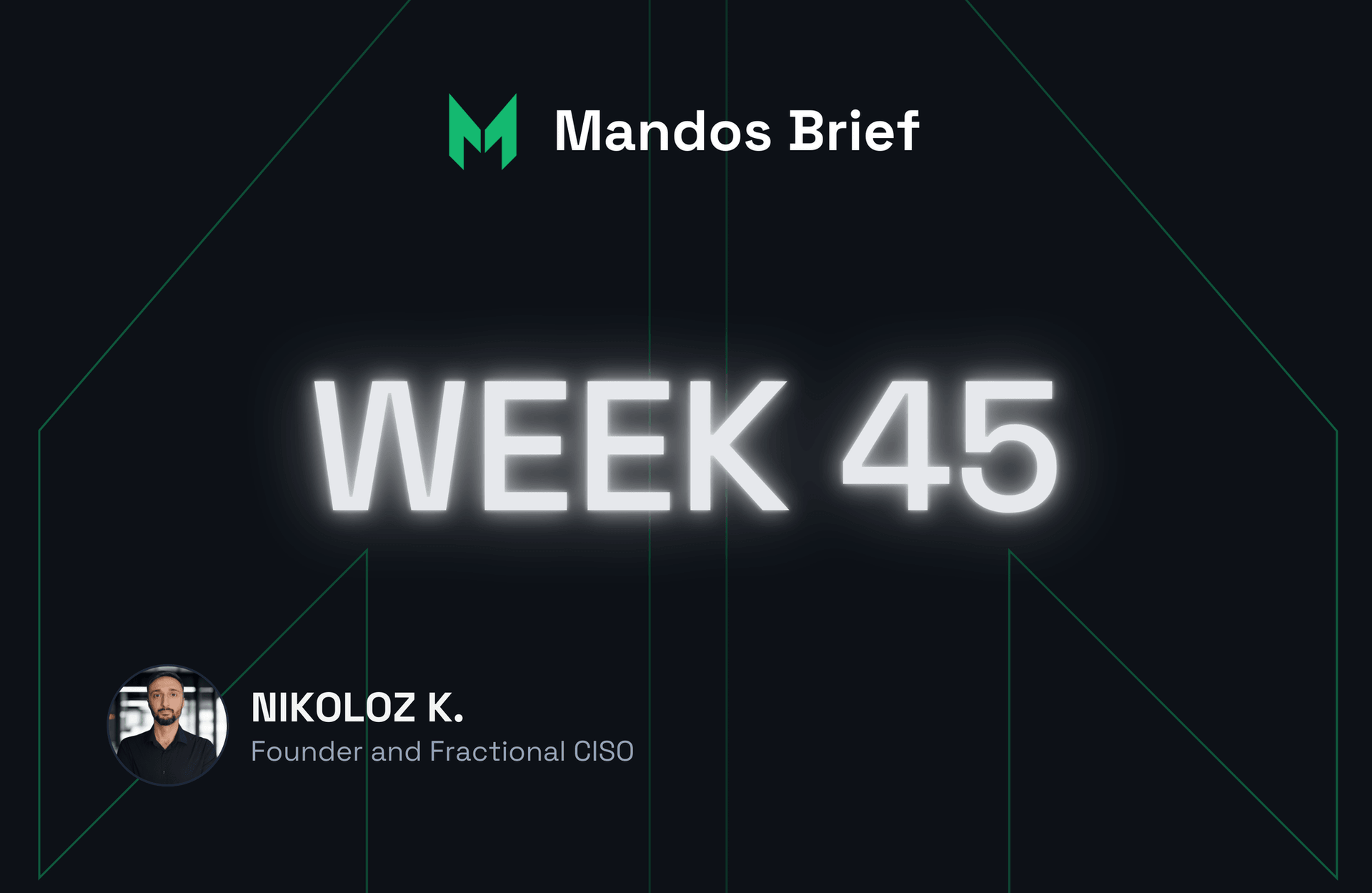 mandos brief cybersecurity newsletter fractional ciso