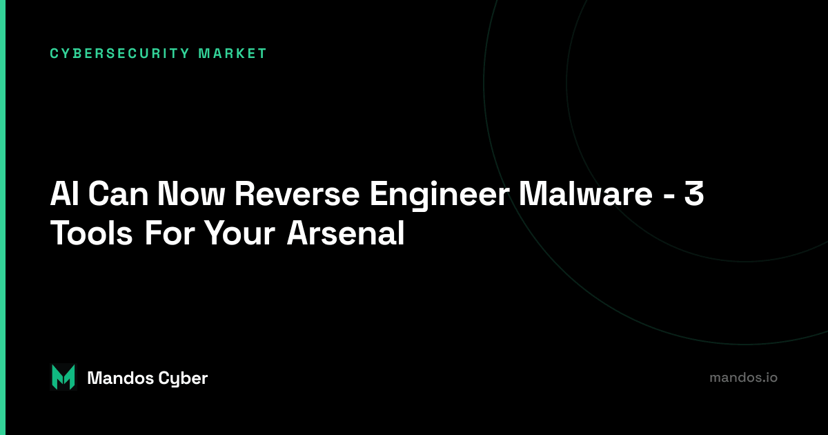 Ai in reverse engineering 3 ai reverse engineering tools