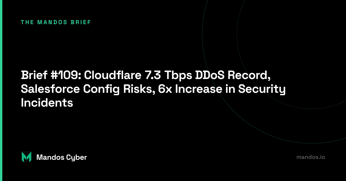 cybersecurity newsletter mandos by nikoloz kokhreidze covering week 25 of 2025