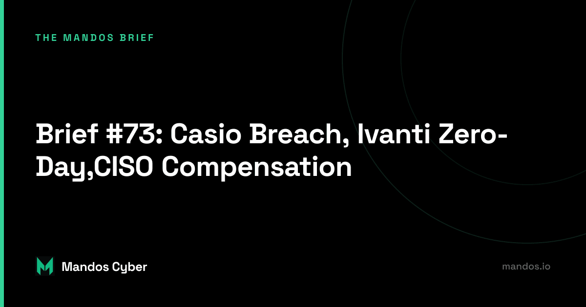 cybersecurity updates on mandos brief week 41 of 2024