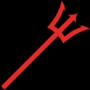 Red Trident logo