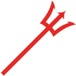 Red Trident logo