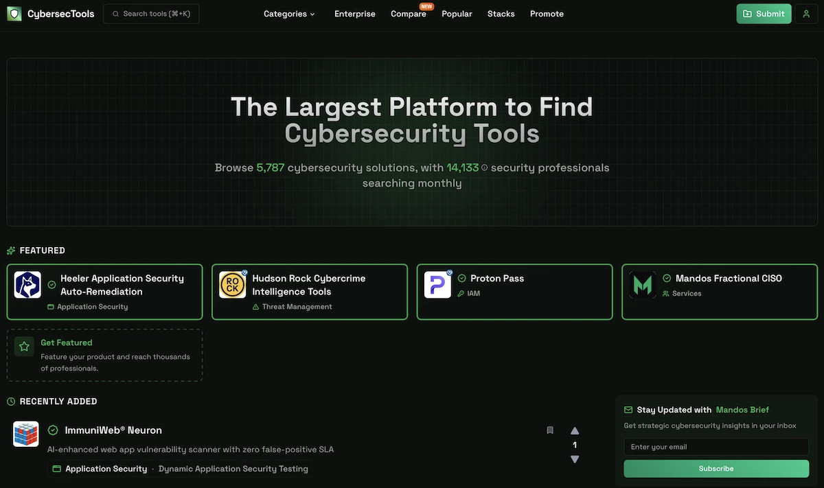 CybersecTools Screenshot