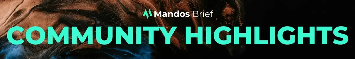 Mandos Brief - Community Highlights