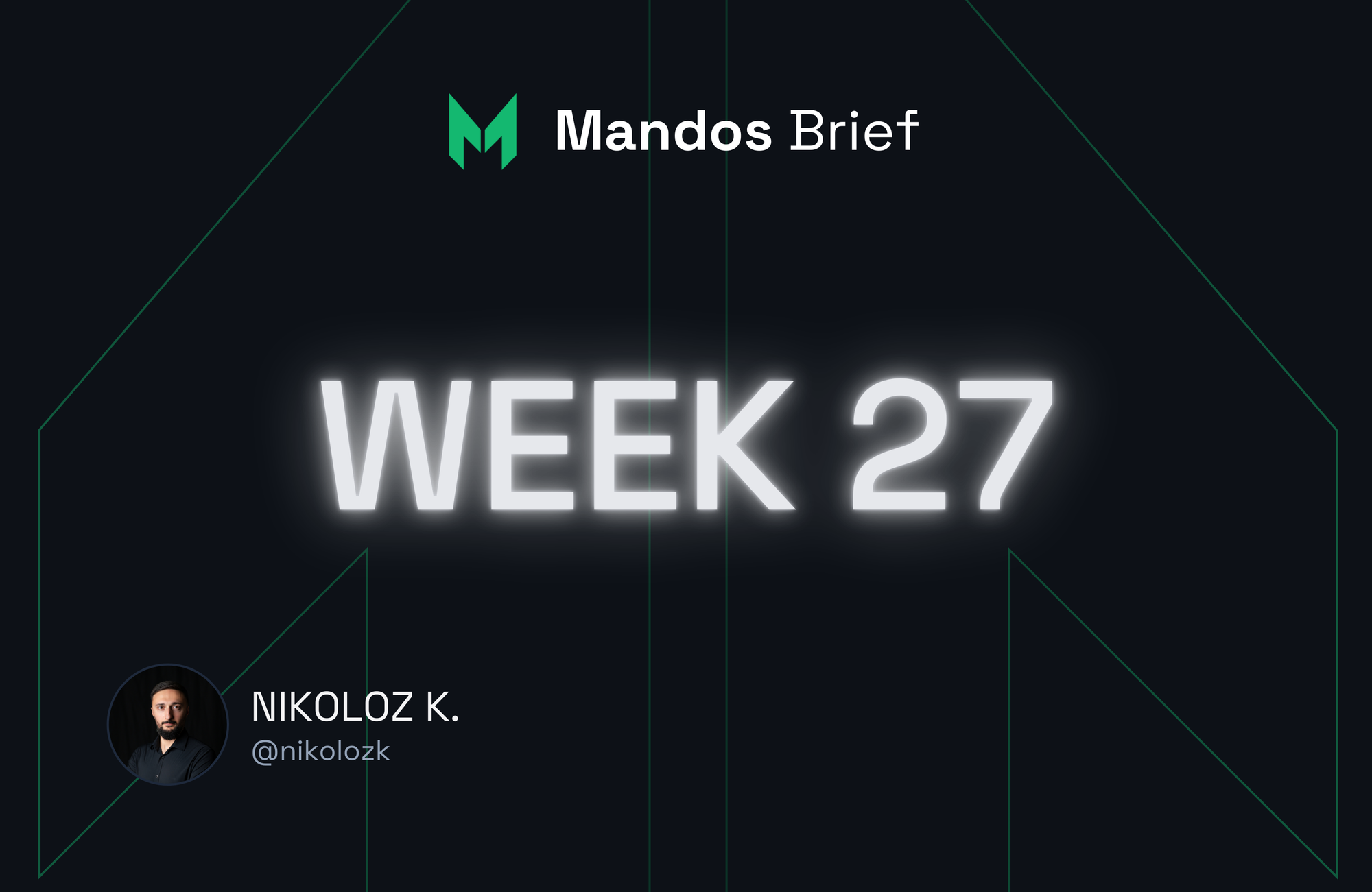 cybersecurity leadership newsletter mandos by nikoloz kokhreidze