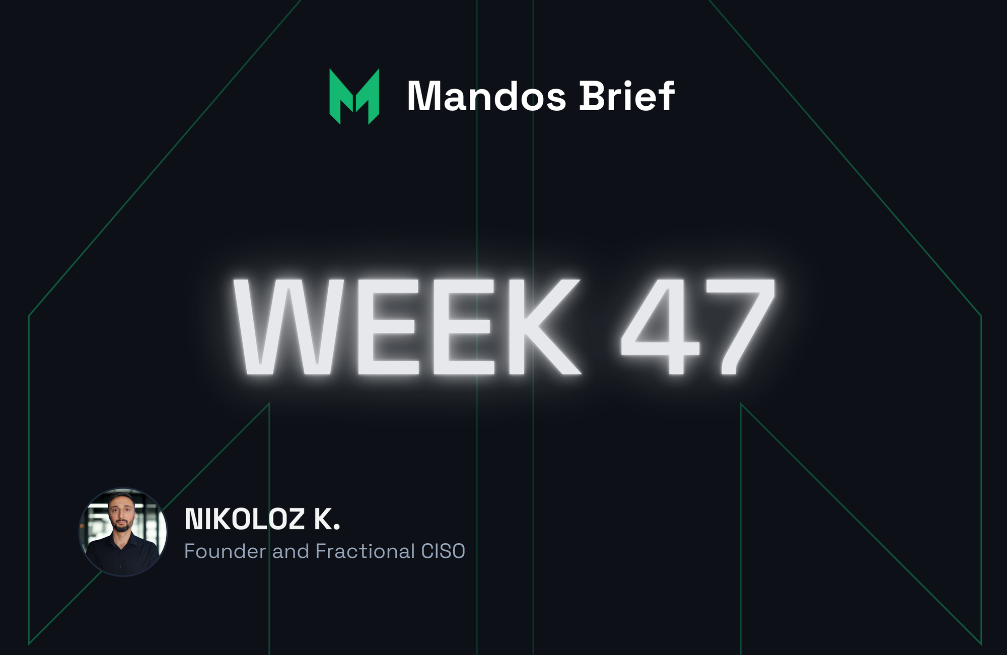 mandos brief cybersecurity newsletter fractional CISO vCISO