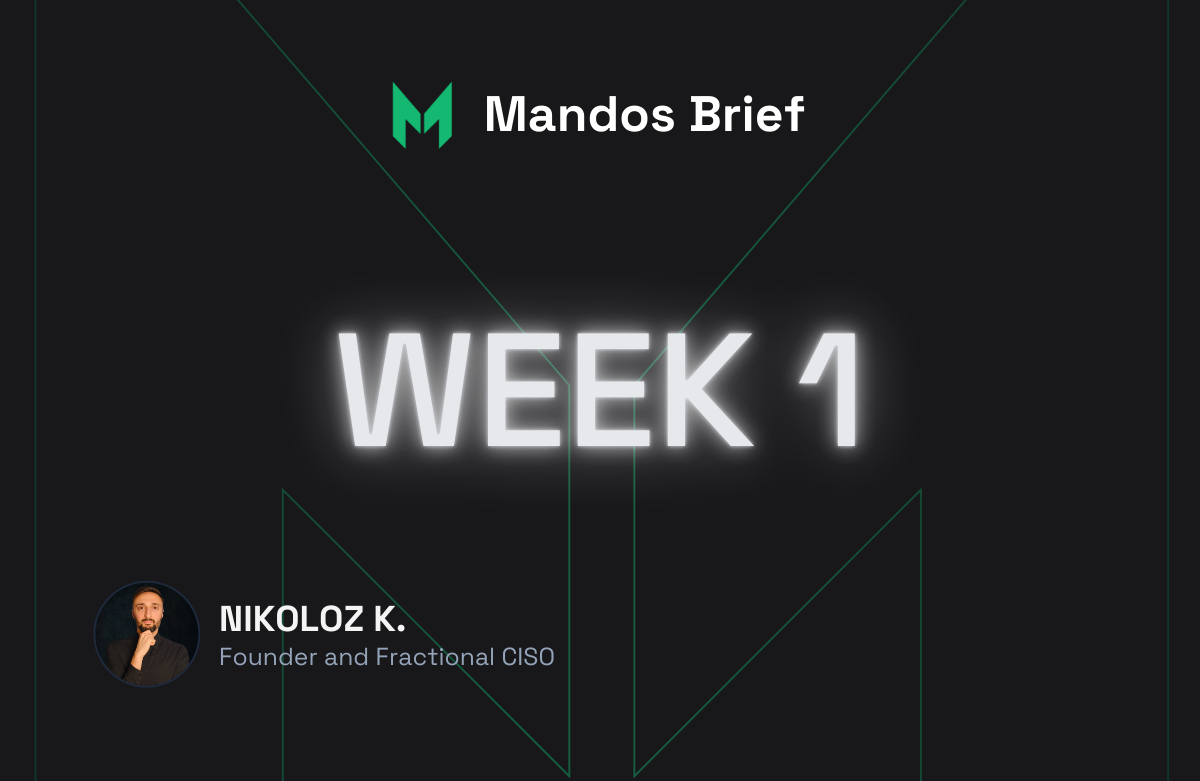 mandos brief cybersecurity newsletter