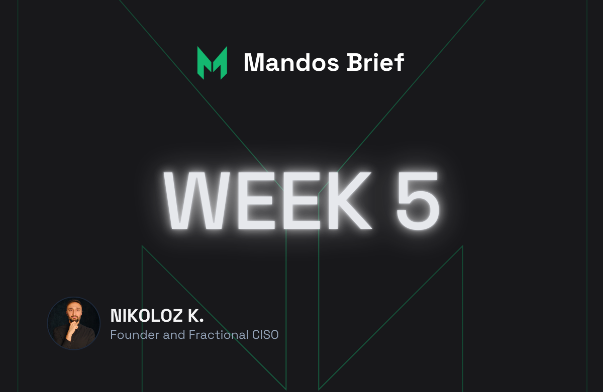 mandos brief cybersecurity newsletter