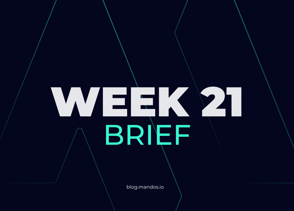 mandos brief #1- week 21 2023