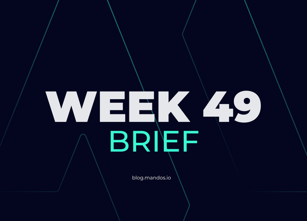 mandos brief week 49 2023