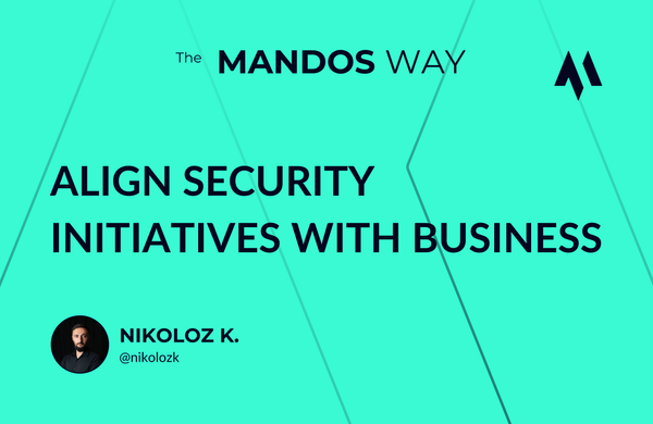 define cybersecurity initiatives aligned with business goals mandos nikoloz kokhreidze