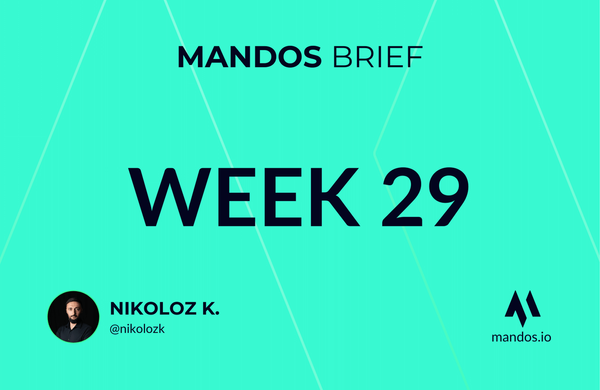 mandos brief week 29 of 2024