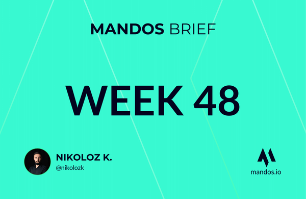 mandos brief newsletter for cybersecurity leaders by nikoloz kokhreidze week 48 of 2024