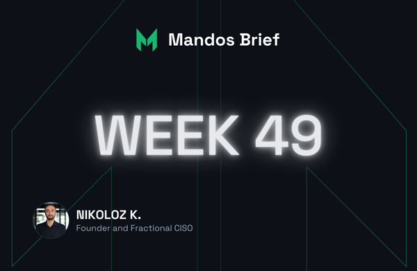 mandos brief cybersecurity newsletter
