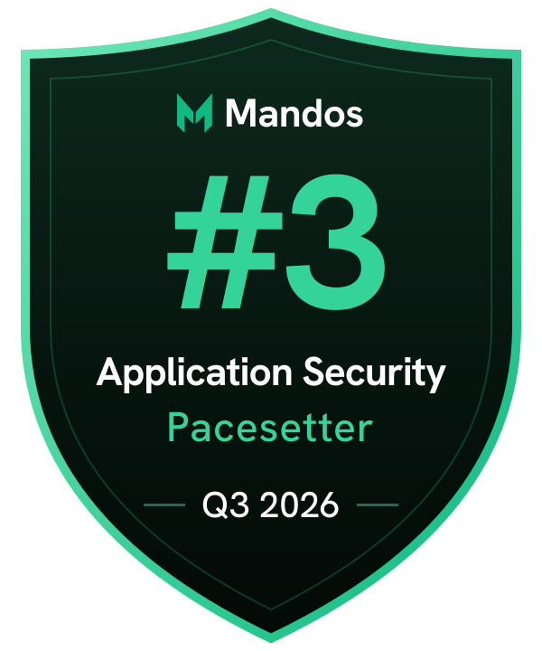 #3 Application Security Pacesetter, Q3 2026, Mandos Pacesetters