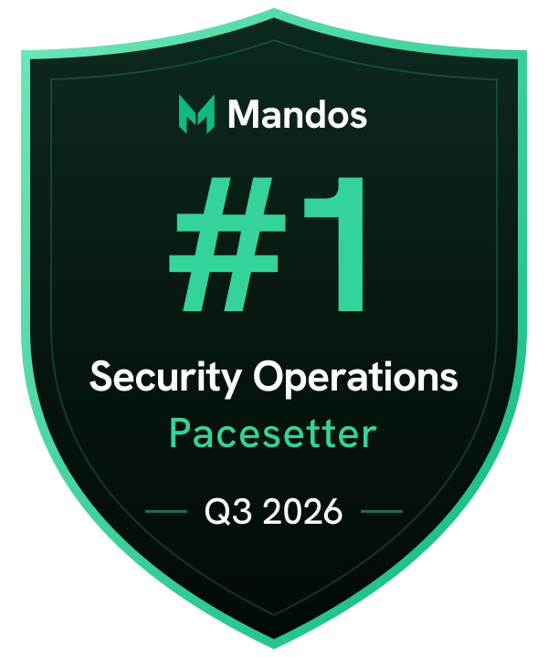 #1 Security Operations Pacesetter, Q3 2026, Mandos Pacesetters