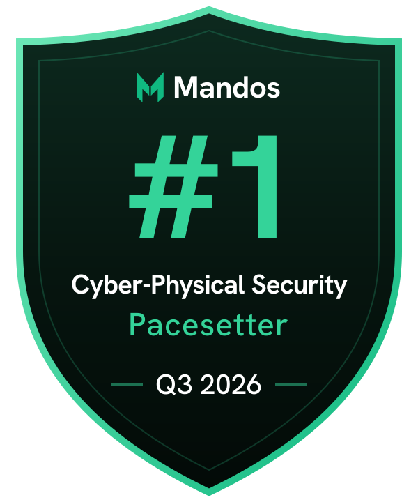 #1 Cyber-Physical Security Pacesetter, Q3 2026, Mandos Pacesetters