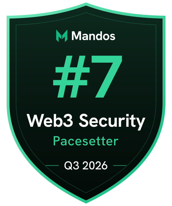 #7 Web3 & Blockchain Security Pacesetter, Q3 2026, Mandos Pacesetters