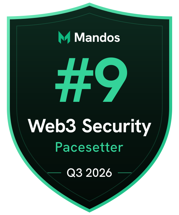 #9 Web3 & Blockchain Security Pacesetter, Q3 2026, Mandos Pacesetters