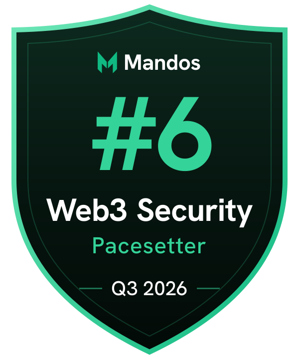#6 Web3 & Blockchain Security Pacesetter, Q3 2026, Mandos Pacesetters