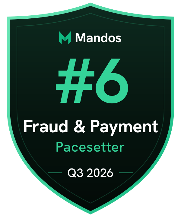 #6 Fraud & Payment Security Pacesetter, Q3 2026, Mandos Pacesetters