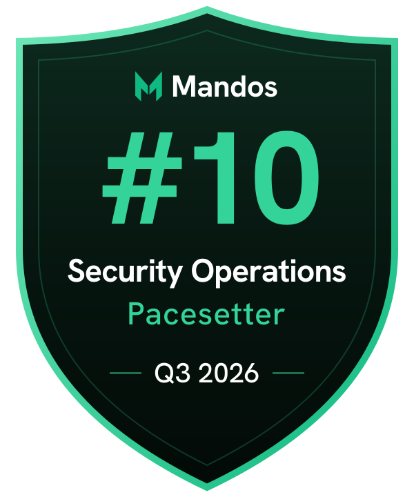 #10 Security Operations Pacesetter, Q3 2026, Mandos Pacesetters