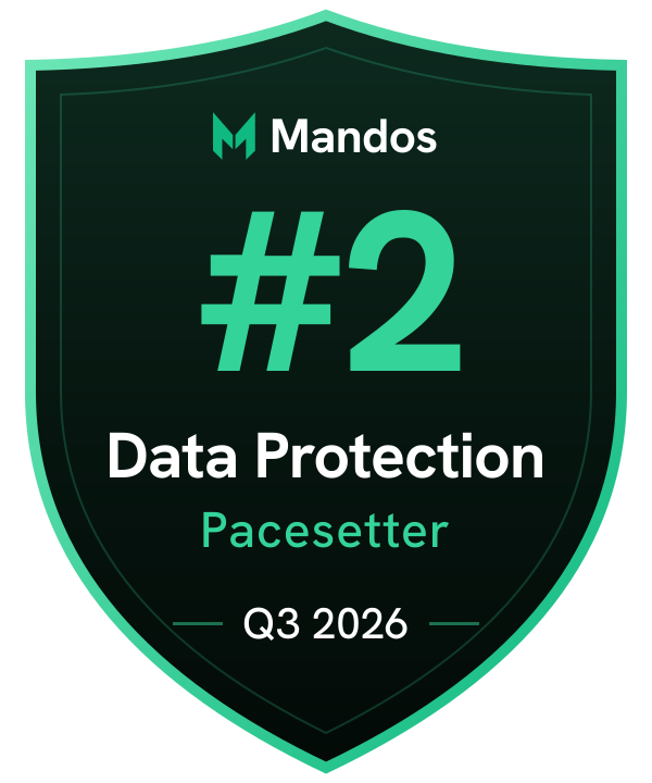 #2 Data Protection Pacesetter, Q3 2026, Mandos Pacesetters