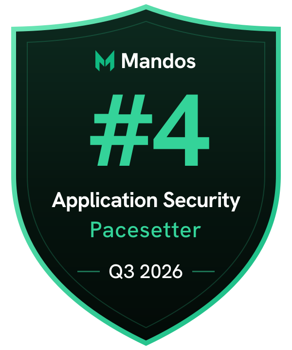 #4 Application Security Pacesetter, Q3 2026, Mandos Pacesetters