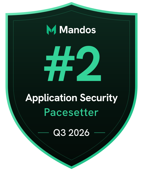 #2 Application Security Pacesetter, Q3 2026, Mandos Pacesetters