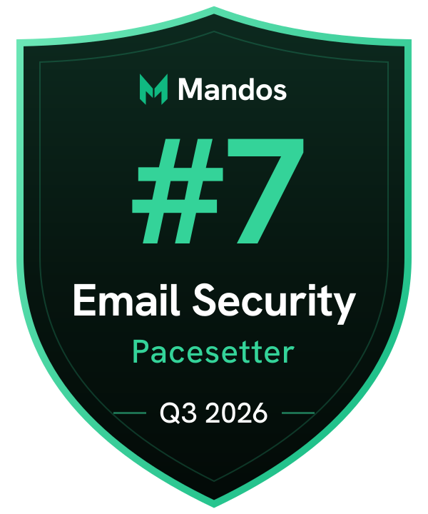 #7 Email & Messaging Security Pacesetter, Q3 2026, Mandos Pacesetters