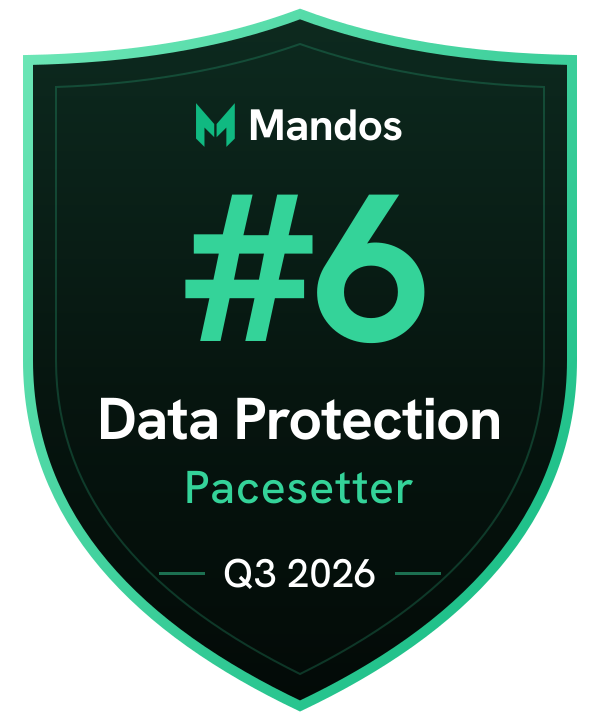 #6 Data Protection Pacesetter, Q3 2026, Mandos Pacesetters