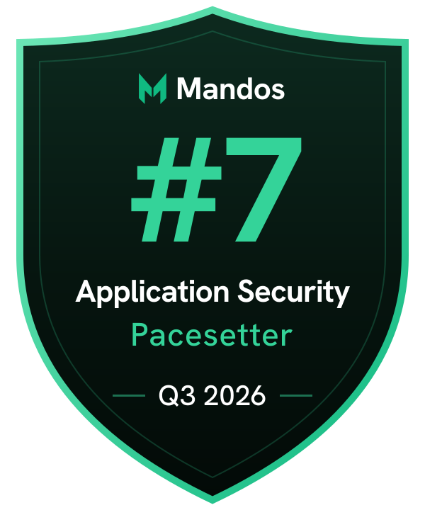 #7 Application Security Pacesetter, Q3 2026, Mandos Pacesetters