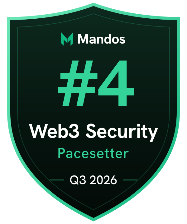 #4 Web3 & Blockchain Security Pacesetter, Q3 2026, Mandos Pacesetters