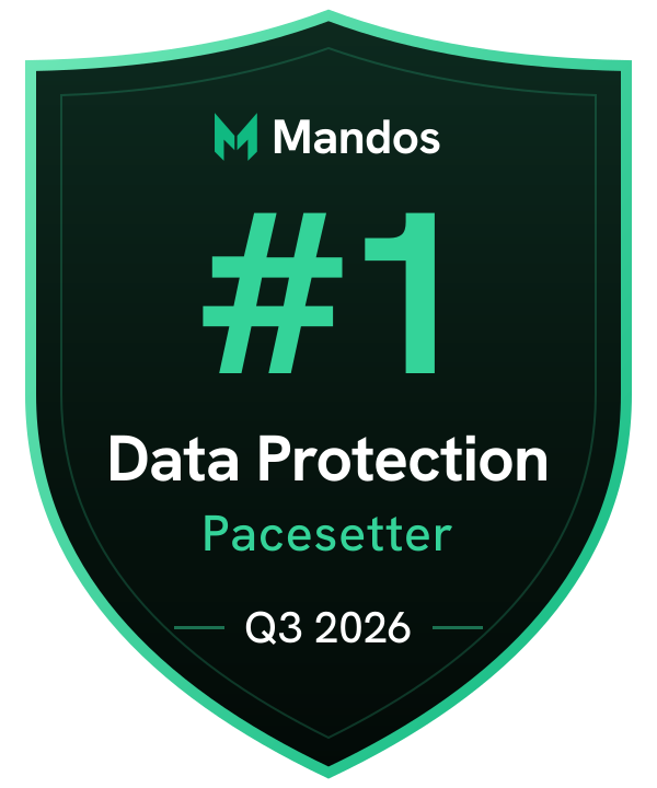#1 Data Protection Pacesetter, Q3 2026, Mandos Pacesetters
