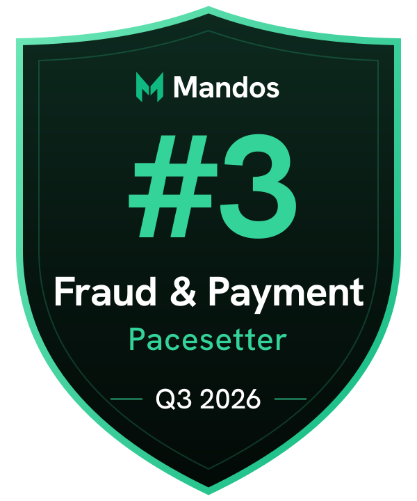 #3 Fraud & Payment Security Pacesetter, Q3 2026, Mandos Pacesetters