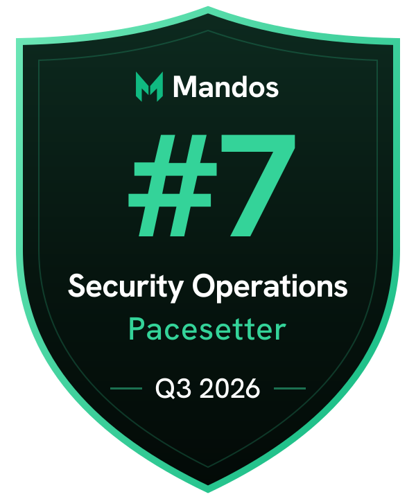#7 Security Operations Pacesetter, Q3 2026, Mandos Pacesetters