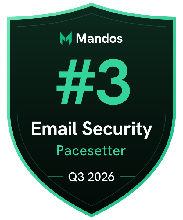#3 Email & Messaging Security Pacesetter, Q3 2026, Mandos Pacesetters