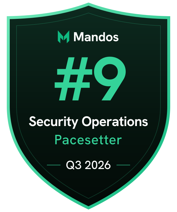 #9 Security Operations Pacesetter, Q3 2026, Mandos Pacesetters