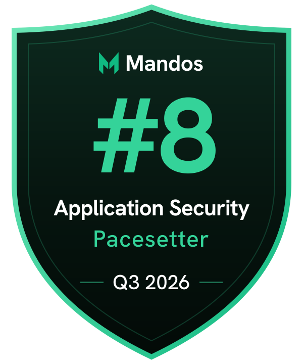 #8 Application Security Pacesetter, Q3 2026, Mandos Pacesetters