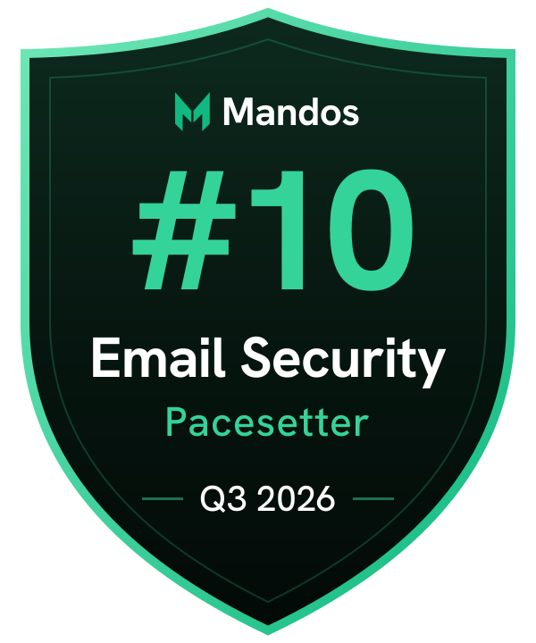 #10 Email & Messaging Security Pacesetter, Q3 2026, Mandos Pacesetters