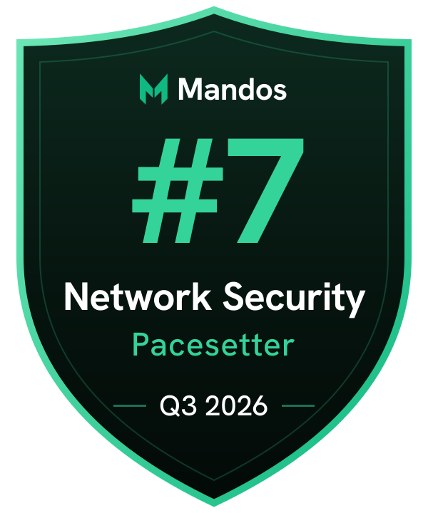 #7 Network Security Pacesetter, Q3 2026, Mandos Pacesetters