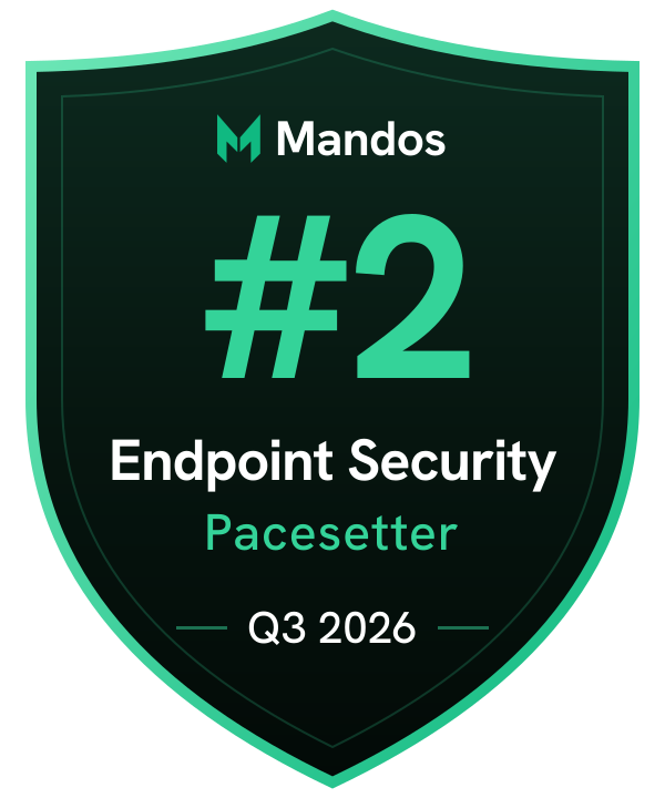 #2 Endpoint Security Pacesetter, Q3 2026, Mandos Pacesetters