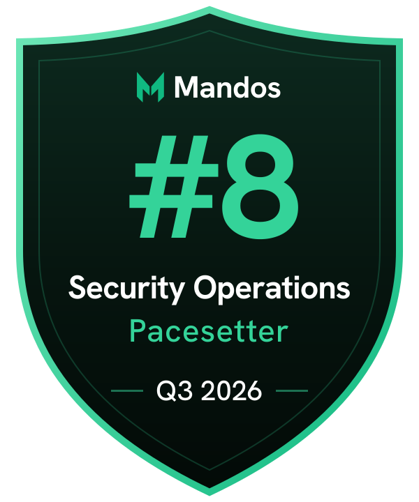 #8 Security Operations Pacesetter, Q3 2026, Mandos Pacesetters
