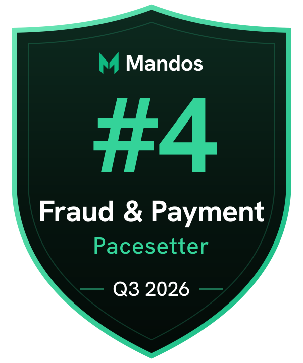 #4 Fraud & Payment Security Pacesetter, Q3 2026, Mandos Pacesetters